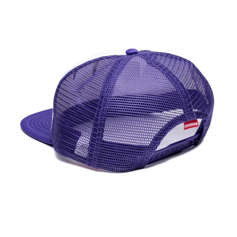 Icecream Skully Trucker Hat Prism Violet