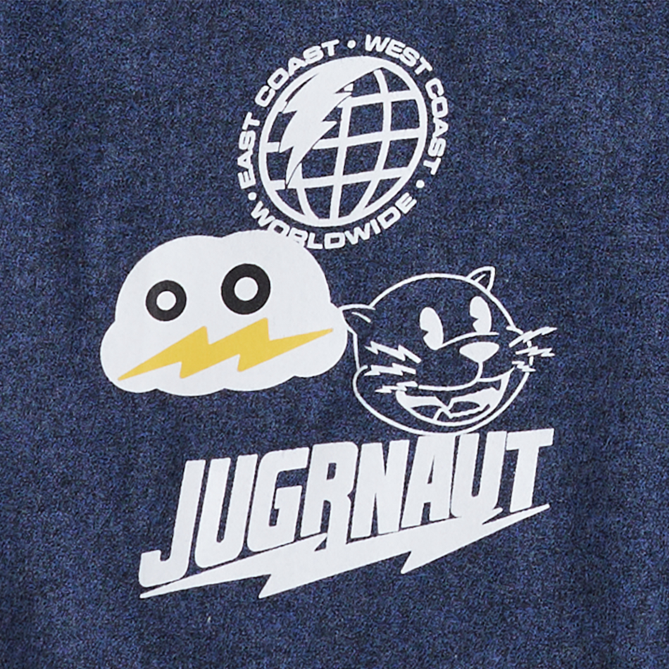 Jugrnaut Worldwide  Flannel Navy