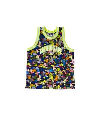 BAPE BAPE Multi Camo Basketball Tank Multi