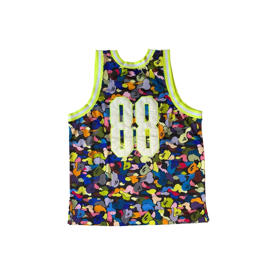 BAPE Multi Camo Basketball Tank Multi