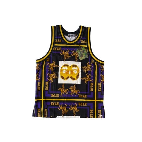 BAPE Double Ape Head Basketball Tank Top Multi