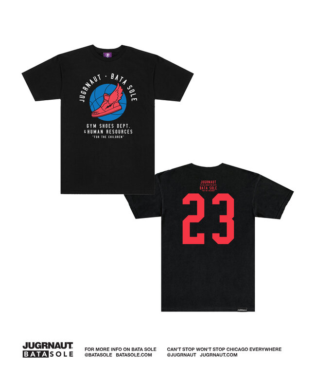 Jugrnaut Jugrnaut x Bata Sole Black Tee