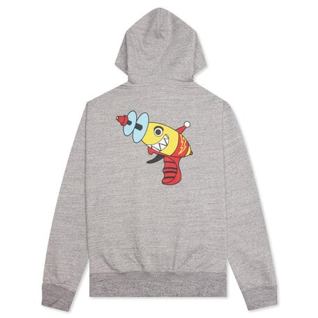 BBC Lazer Gun Hoodie Heather Grey