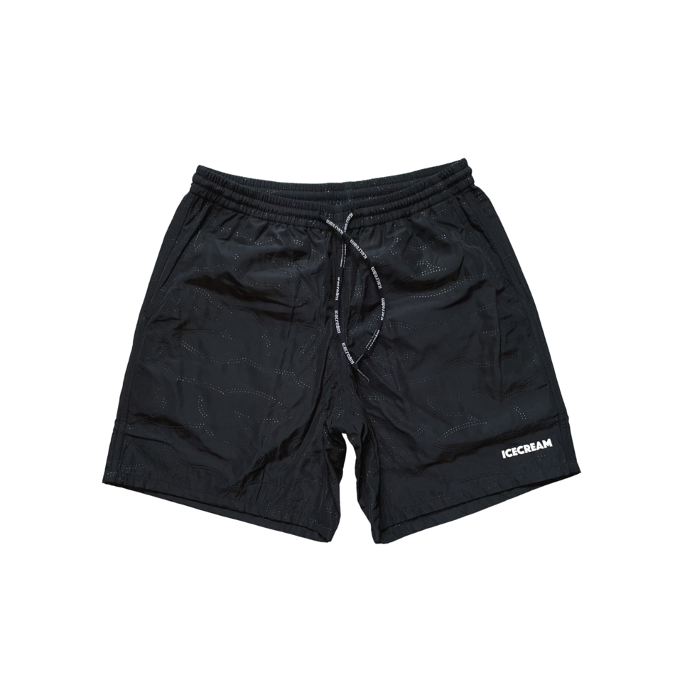 Ice Cream Running Dog Short Black - Jugrnaut