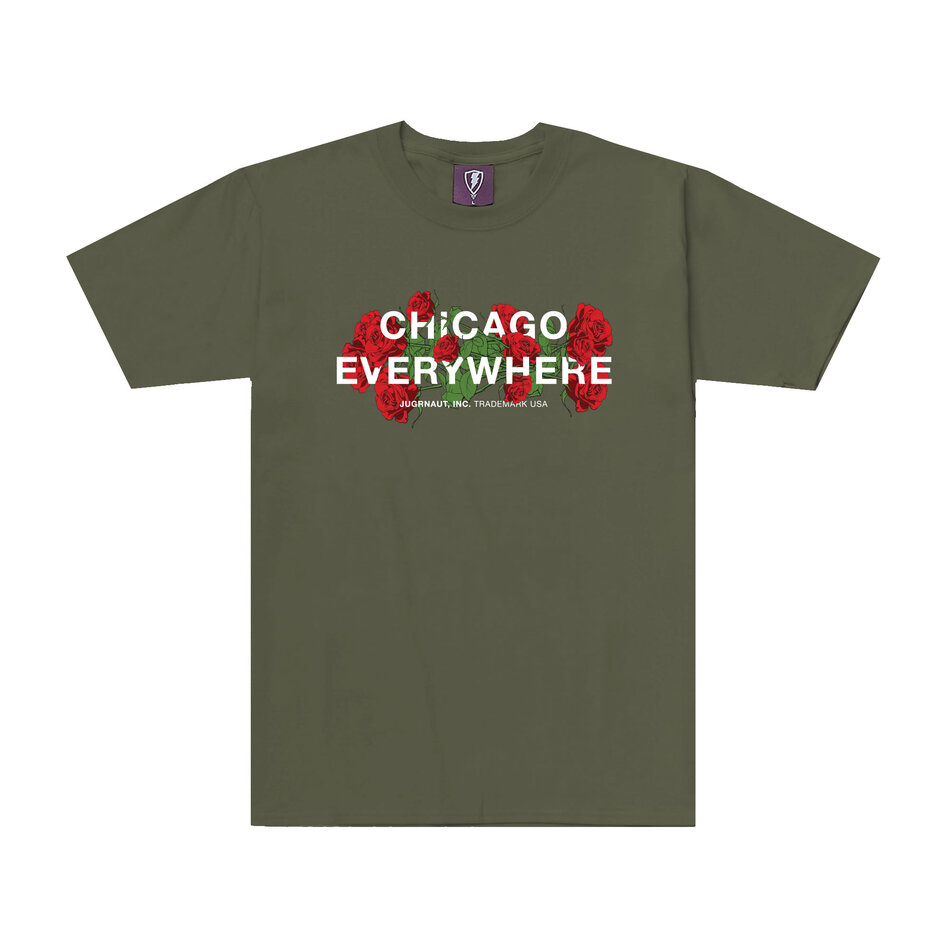Jugrnaut Chicago Everywhere tee Forest