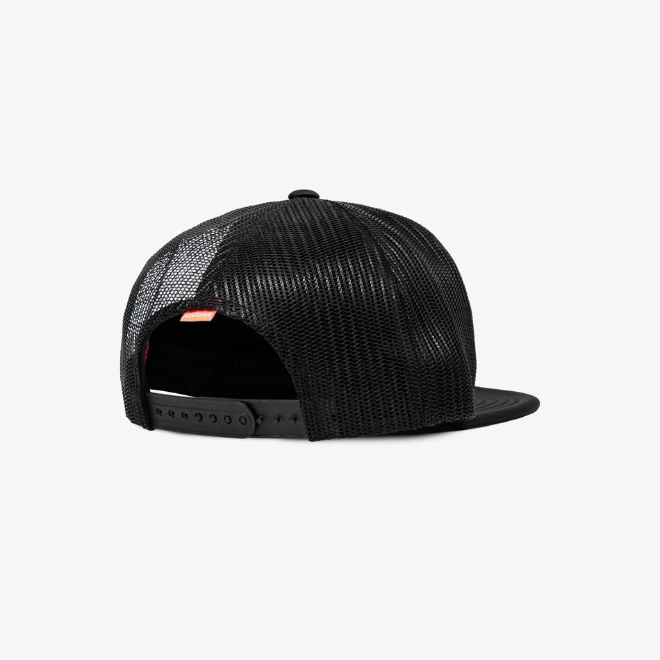 Icecream Puffy Snapback Hat black