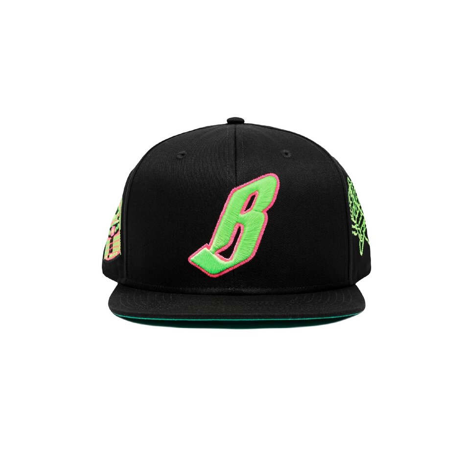 BBC BB Flying B Snapback Hat Black