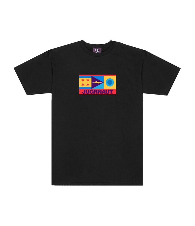 Jugrnaut Jugrnaut Nautical Wave Tee Black