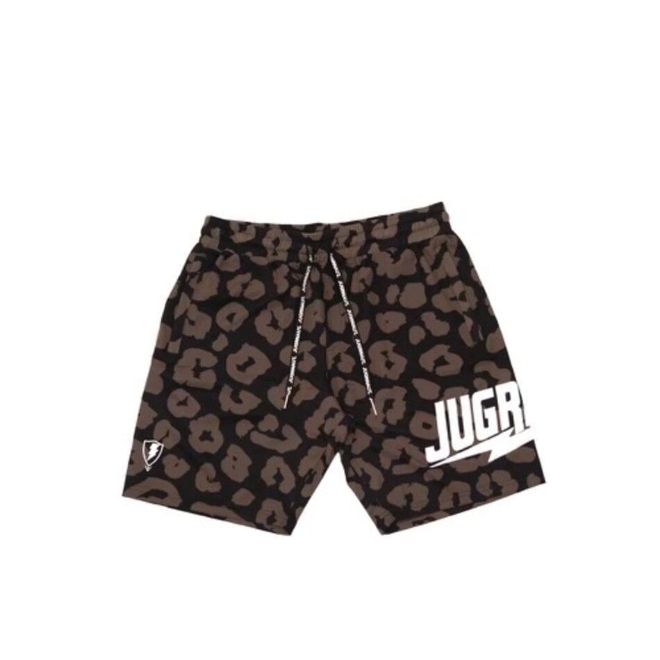Jugrnaut Leopard  Shorts Black