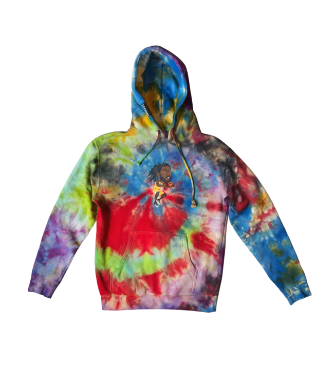 Jugrnaut Jugrnaut D Rose Hand Tie Dyed Hoody