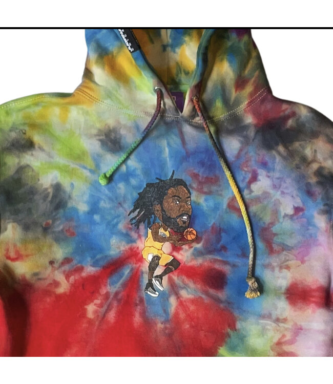 Jugrnaut Jugrnaut D Rose Hand Tie Dyed Hoody