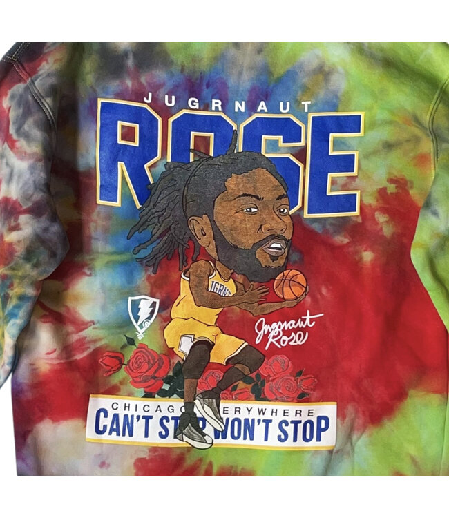 Jugrnaut Jugrnaut D Rose Hand Tie Dyed Hoody