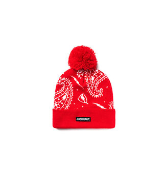Jugrnaut Jugrnaut Paisley Red Beanie OSFM