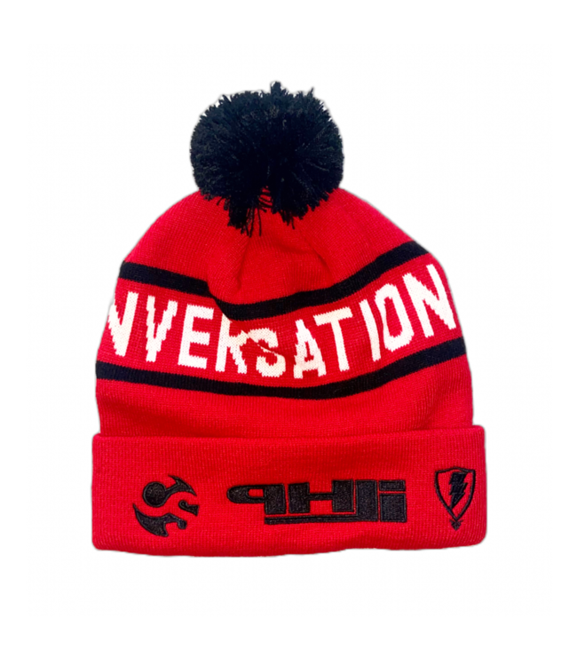 Jugrnaut Jugrnaut x Closed Sessions DJ CLARK KENT Beanie Red