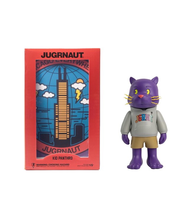 Jugrnaut Jugrnaut Kid Panthro 8" Vinyl Figure (Edition of 100) Purple