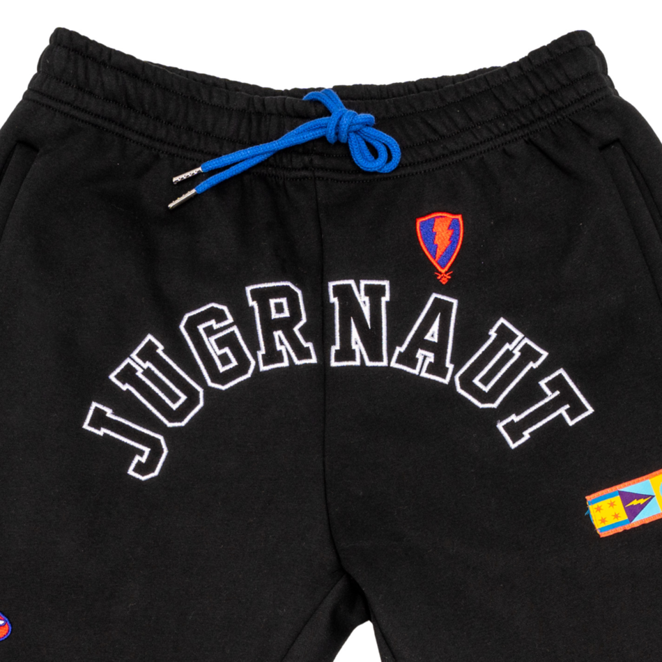 Jugrnaut Banner Joggers Black