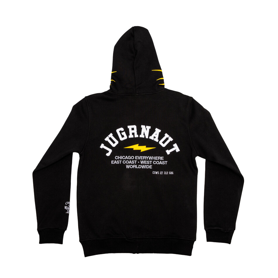 Jugrnaut Panthro Full Zip Hoodie Black