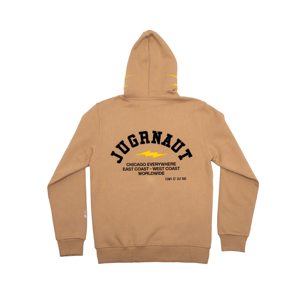 Jugrnaut Panthro Full Zip Hoodie TAN