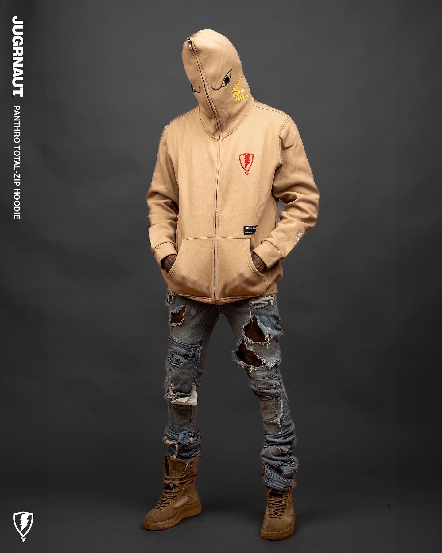 Jugrnaut Panthro Full Zip Hoodie Olive