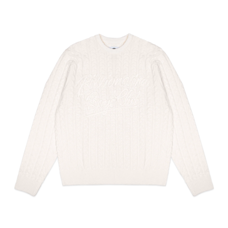 BBC BB Signature Sweater Gardenia