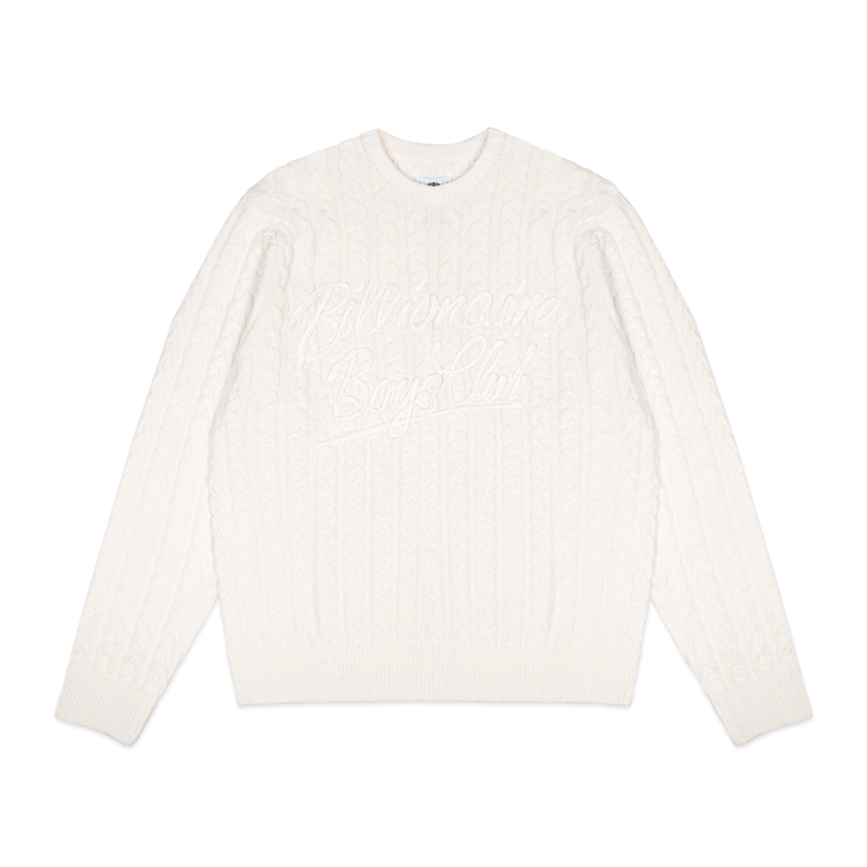 BBC BB Signature Sweater Gardenia