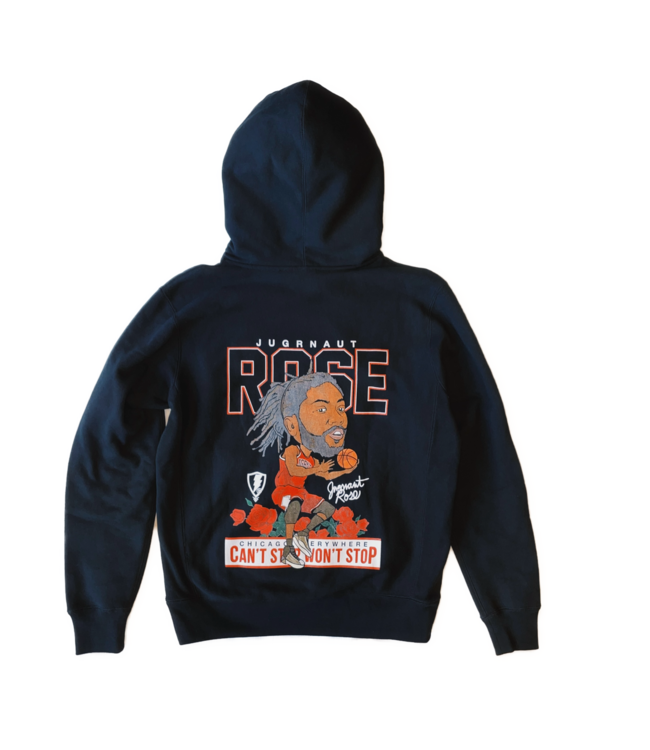 Jugrnaut Jugrnaut D Rose Crib Hoodie Black