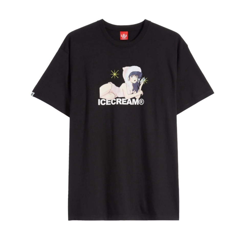 Icecream Fur Coat SS Tee Black