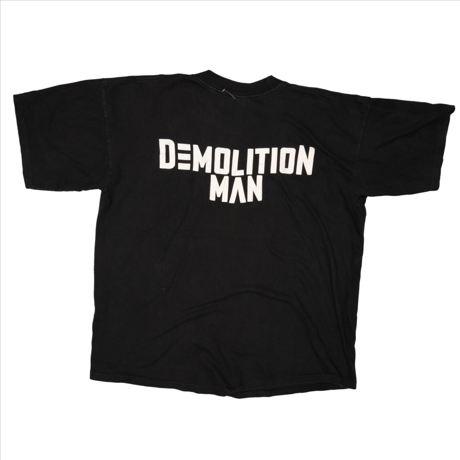 Vintage J Demolition Man 1992 Movie Promo Tee