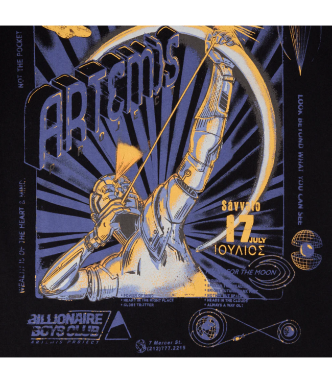 BBC BBC BB Artemis Poster SS Tee Black