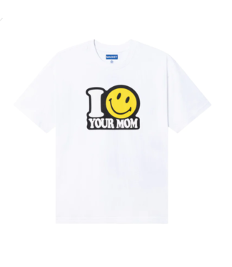 Market Market Smiley Your Mom Tee White