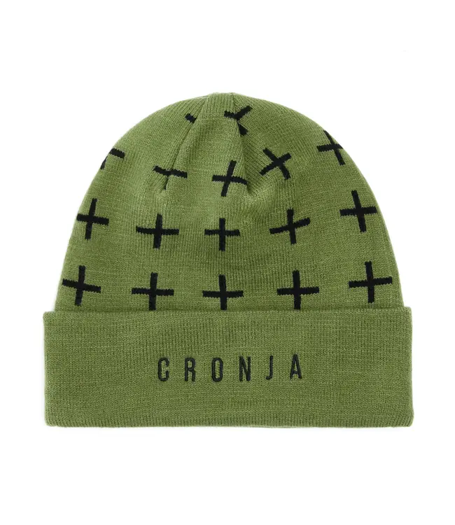 Cronja Logo Beanie Olive