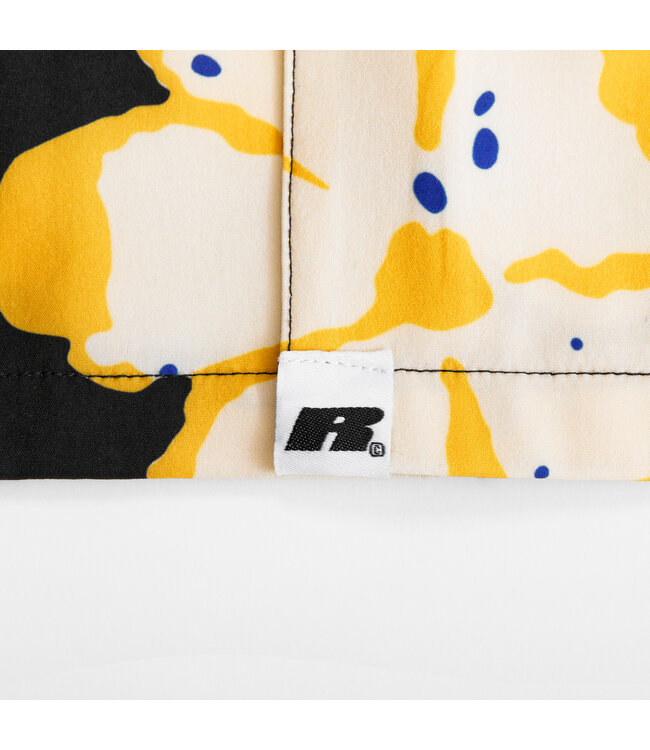 Rumours Rumours In Bloom Button Up Black/Yellow