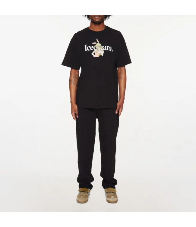 Icecream Icecream Running Dog Glasses S/S Tee Black
