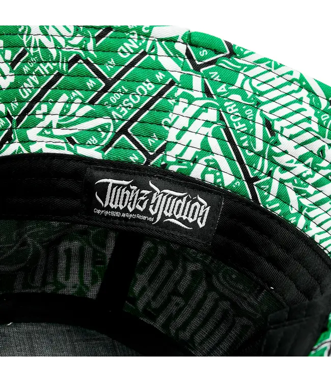 Tubsz Studios Tubsz Studios Streets Bucket Hat Green