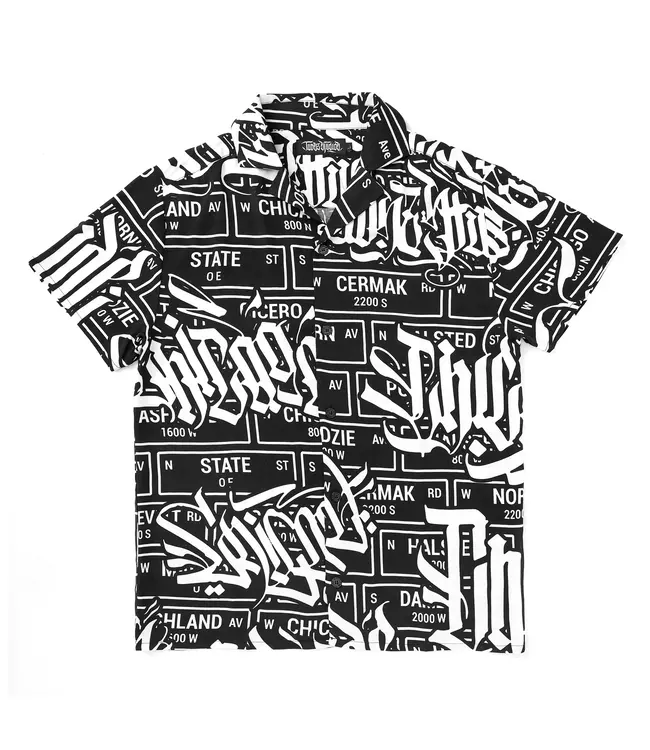 Tubsz Studios Tubsz Studios Streets Button Up Black