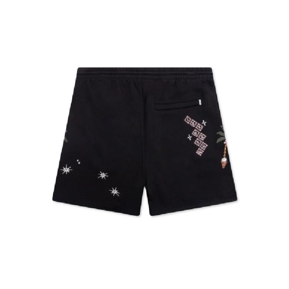 Icecream starry shorts black
