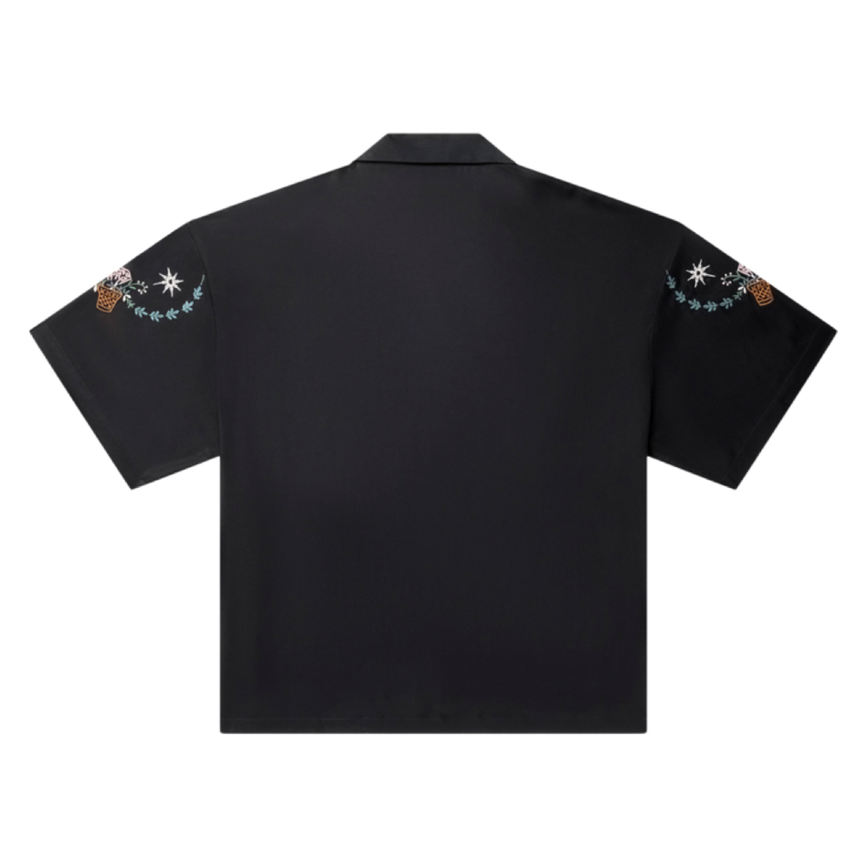 Icecream The Palms SS Woven Button up BLack