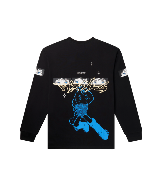 Icecream Icecream These Eyes LS knit black