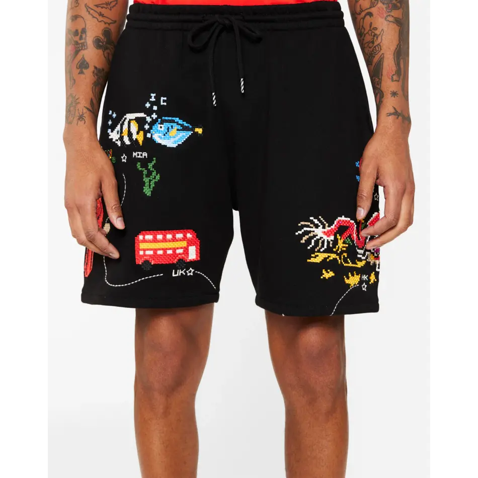 Icecream Destination Shorts Black