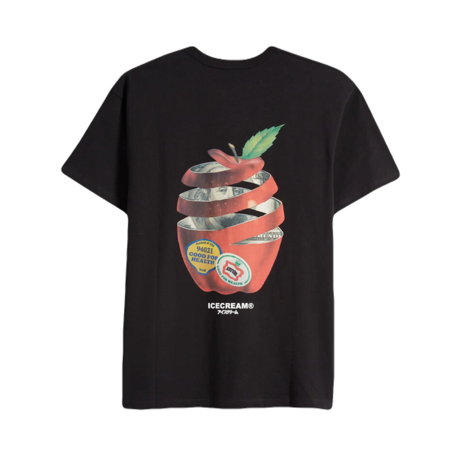 Icecream Big Apple SS Tee Black