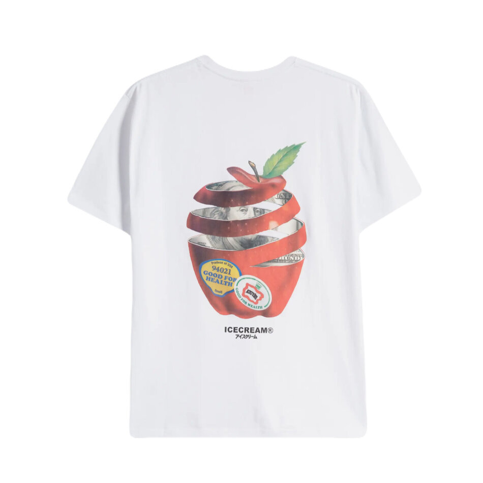 Icecream Big Apple SS Tee White