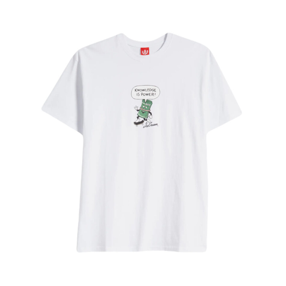 Icecream Knowledge SS Tee White