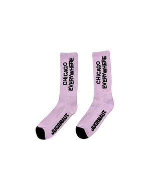 Jugrnaut Jugrnaut Socks Chicago Everywhere Pink