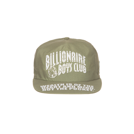 BB Club Snapback Hat Oil Green