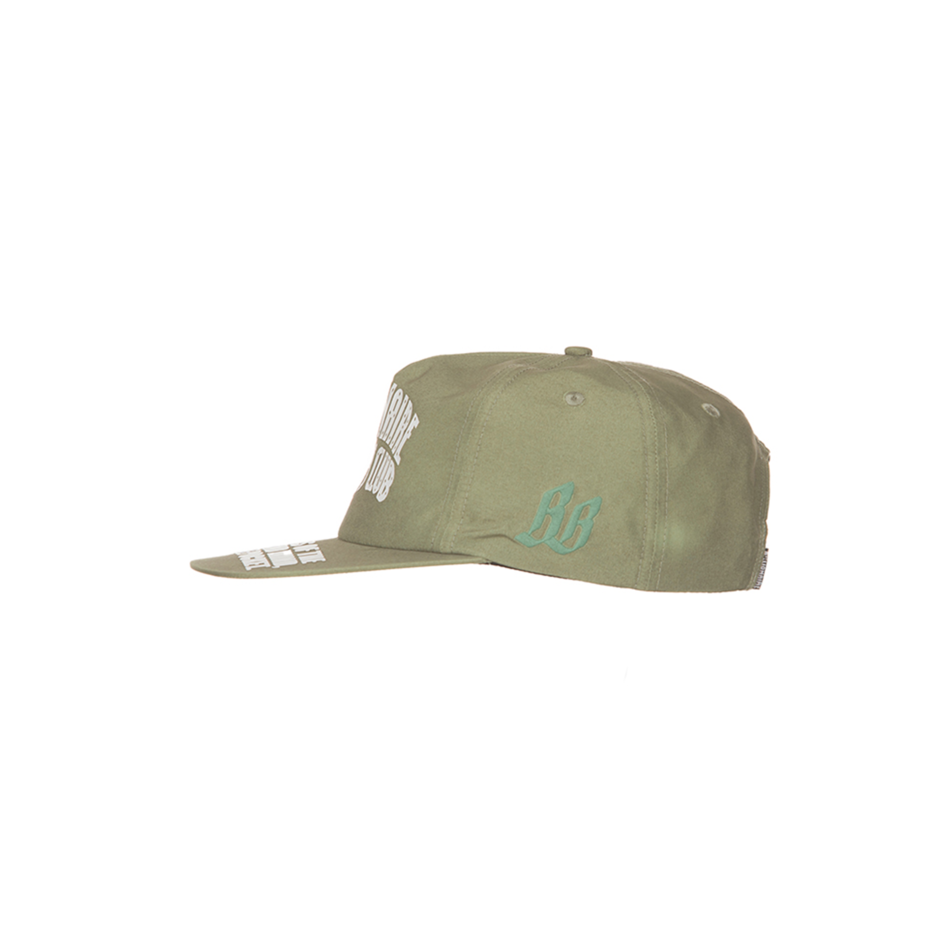 BB Club Snapback Hat Oil Green