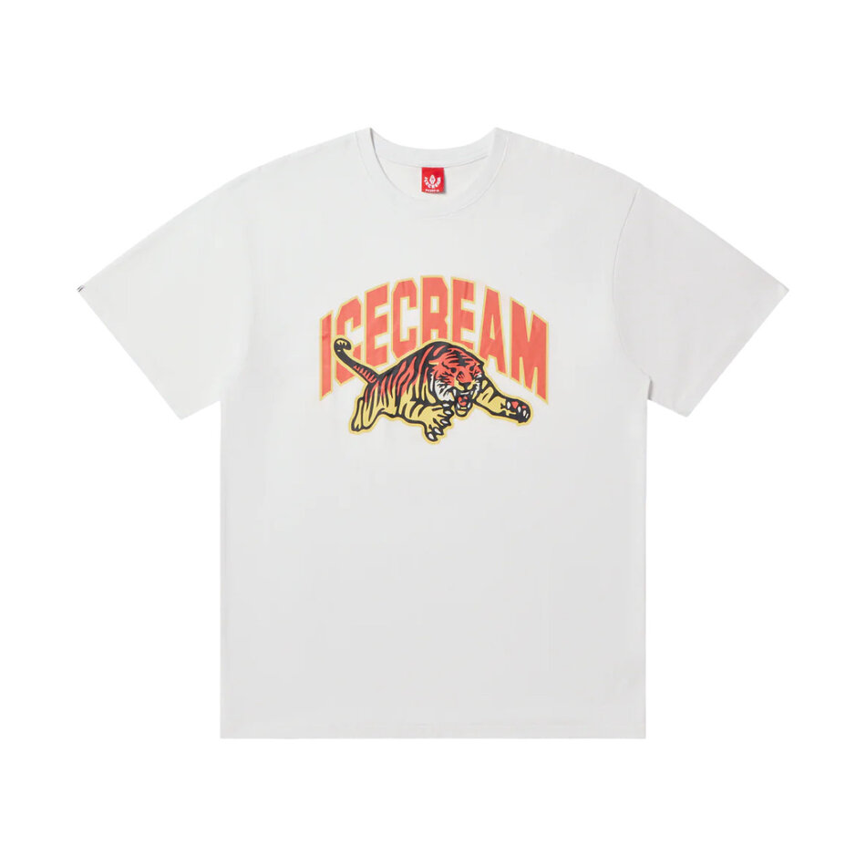 Icecream Tiger Tee white