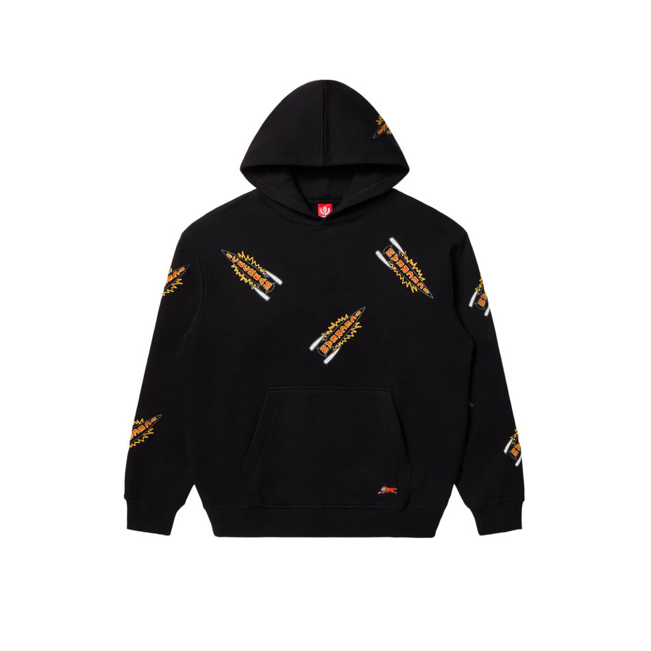 Icecream Rockets Hoodie Black