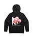 Jugrnaut Jugrnaut Pink Roses Hoodie Black