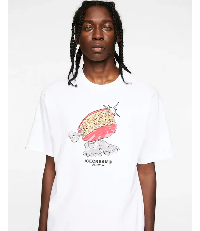 Icecream icecream Chatterbox SS Tee white