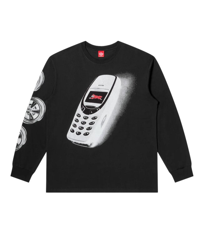 Icecream Icecream Pawn Shop LS knit black